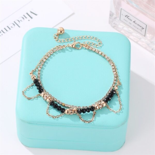 Ethnic Style Beaded Tassel Bracelet™ – Boho Diamond-Inspired Jewelry for Women