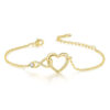 Gift for Girlfriend – Heart Bracelet™ – Romantic Jewelry for Her