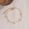 ca06e5ff-6069-418b-96df-5805550b5792.jpg Ins Love Bracelet  Stainless Steel Dripping Heart Bracelet Fashion Valentine's Day Jewelry Gift