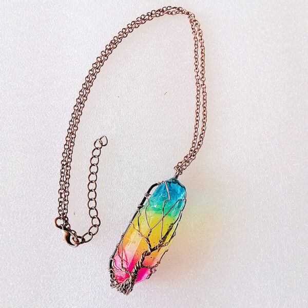 cce3a1d1-3164-49ac-8dc6-b18f09228b30.jpg Hot Selling Stone Crystal Pillar Tree Of Life Pendant Ins Fashion Necklace