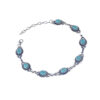 Retro Ethnic Turquoise Anklet™ – Boho Alloy Foot Chain Jewelry for Women