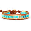 Imperial Stone Leather Bracelet™ – Hand-Woven Fashion Jewelry for Men & Women