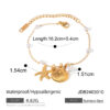 e7d8fe29-79e4-49f4-a750-fc28d7089b52.jpg 18K Gold Shell & Starfish Bracelet – Pearl Chain Summer Jewelry