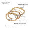 Women’s Luxury Bracelet Stack™ – Elegant Layered Jewelry Set