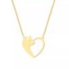 Heart Cat Pendant Necklace™ – Cute and Charming Jewelry for Cat Lovers