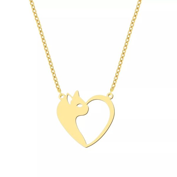 Heart Cat Pendant Necklace™ – Cute and Charming Jewelry for Cat Lovers