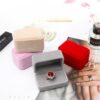 Jewelry Box™ – Elegant Flannelette Ring Box for Gifts & Engagements