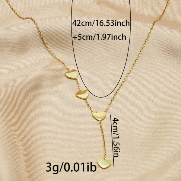 1368e40e-6f0c-4ace-8e0b-6bdccaa63376.jpg Butterfly & Heart Charm Stainless Steel Jewelry  Skin Safe Hypoallergenic Gift For Women Wife Mom Romantic Everyday  Wedding Glow