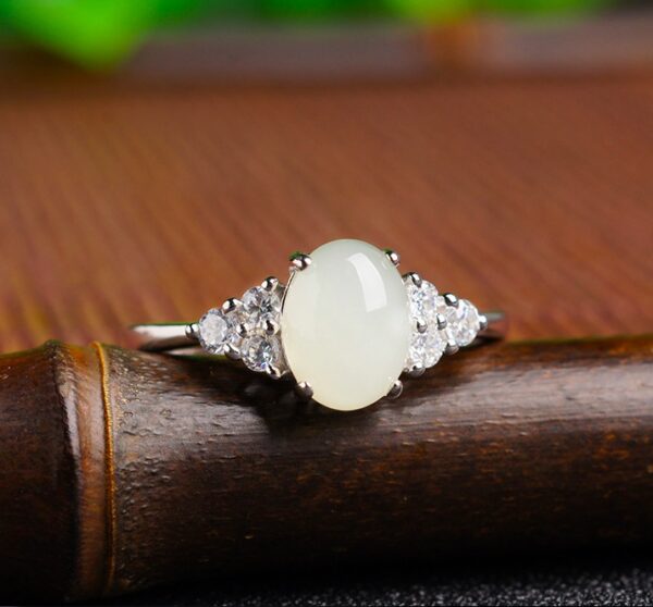 17242391352745.jpg Adjustable Moonstone jade Ring with 925 silver