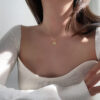 198478886761.jpg Zircon rose neck chain clavicle chain cool wind