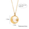 3e2dac5a-5935-4e18-bdec-0e8502441bda.jpg Popular Versatile Shell Moon Necklace