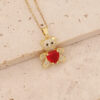4935d0c9-f9f4-4b21-8372-fbf6bb7b5a71.jpg Copper Micro Inlaid Zircon Bear Love Gem Necklace