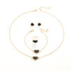 5028dc18-2d39-4008-918f-9a5000ed7739.jpg Simple Love Jewelry Women's Fashion Necklace Suit Heart Jewelry Set Gift For Her Fashion Party Jewelry