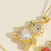 6608f222-3f7a-407a-831f-4698f42629d7.jpg Copper Micro Inlaid Zircon Bear Love Gem Necklace