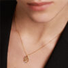 9c703430-f0fb-456d-9cfd-51a0459d0ca4.jpg Colored Rhinestone Necklace 26 Alphabet Necklace 18K Fashion Jewelry