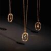 bc3c378b-e297-4c0e-9d51-df89082d3cf1.jpg Colored Rhinestone Necklace 26 Alphabet Necklace 18K Fashion Jewelry