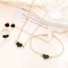 bc9fbf8e-5eb7-4e17-b80e-1cf7ffe01e32.jpg Simple Love Jewelry Women's Fashion Necklace Suit Heart Jewelry Set Gift For Her Fashion Party Jewelry